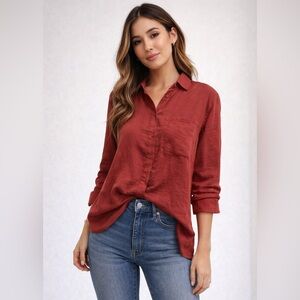 Forever 21 Women’s Button Down Shirt Dress Sz M